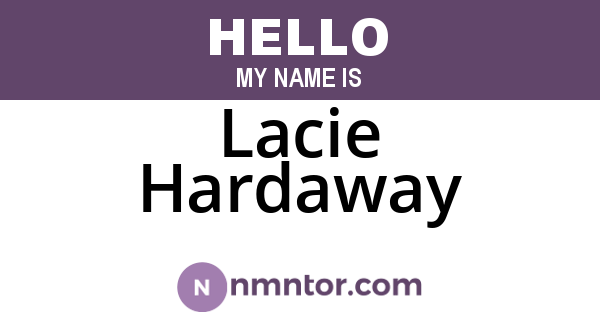 Lacie Hardaway