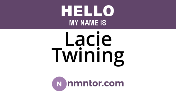Lacie Twining
