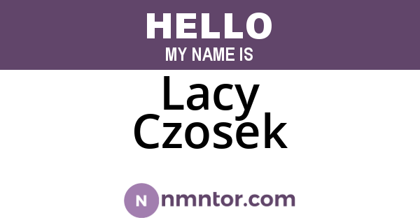 Lacy Czosek