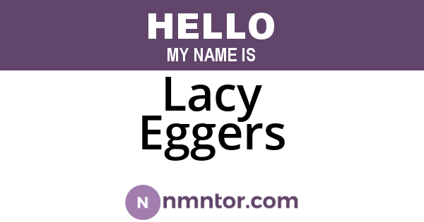 Lacy Eggers