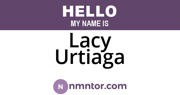 Lacy Urtiaga