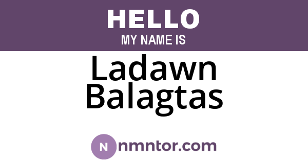 Ladawn Balagtas