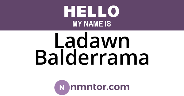 Ladawn Balderrama