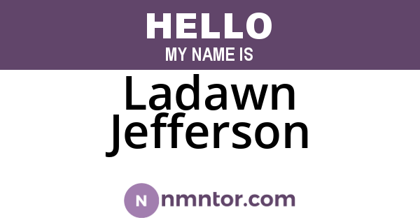 Ladawn Jefferson