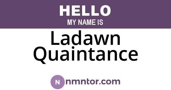 Ladawn Quaintance