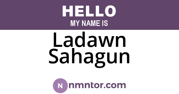 Ladawn Sahagun