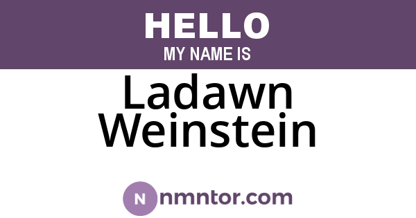 Ladawn Weinstein