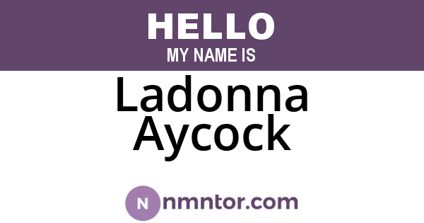 Ladonna Aycock