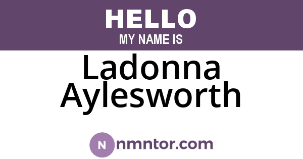 Ladonna Aylesworth