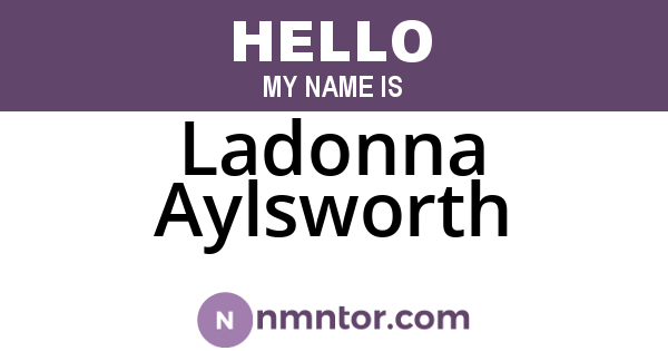 Ladonna Aylsworth