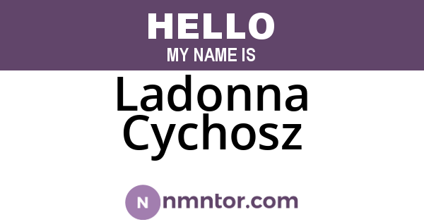 Ladonna Cychosz