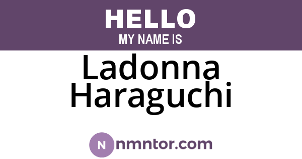 Ladonna Haraguchi