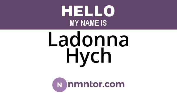 Ladonna Hych