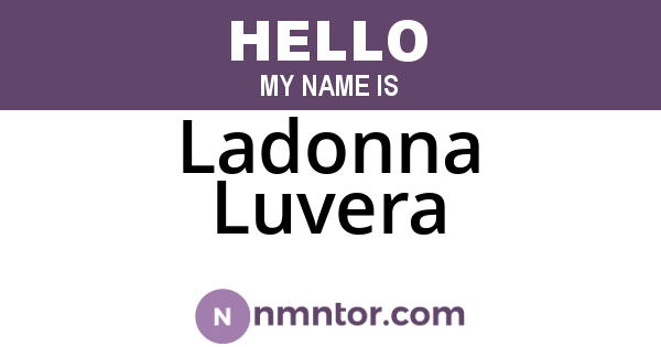 Ladonna Luvera