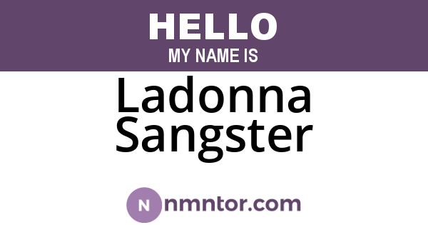 Ladonna Sangster
