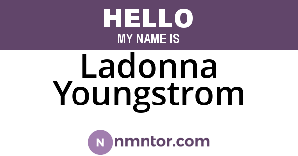 Ladonna Youngstrom