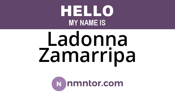 Ladonna Zamarripa