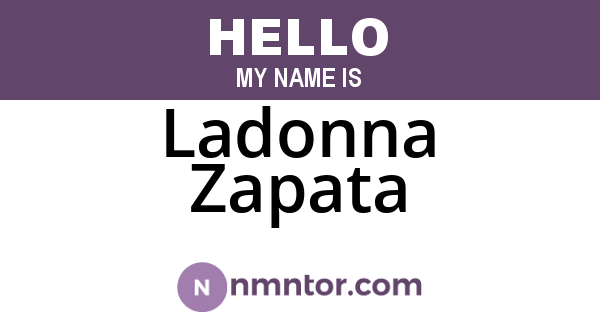 Ladonna Zapata
