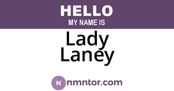 Lady Laney