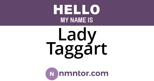 Lady Taggart