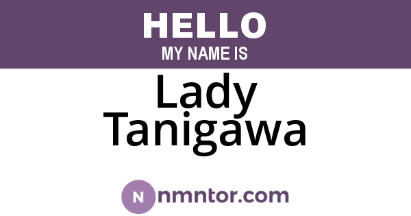 Lady Tanigawa