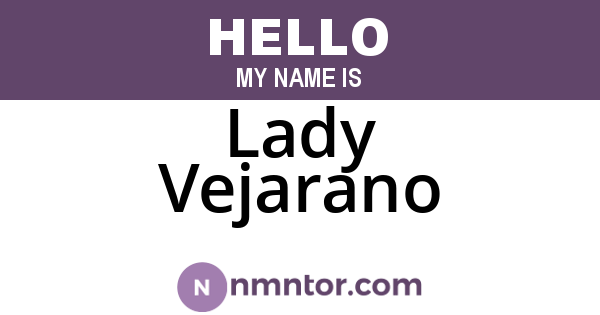 Lady Vejarano