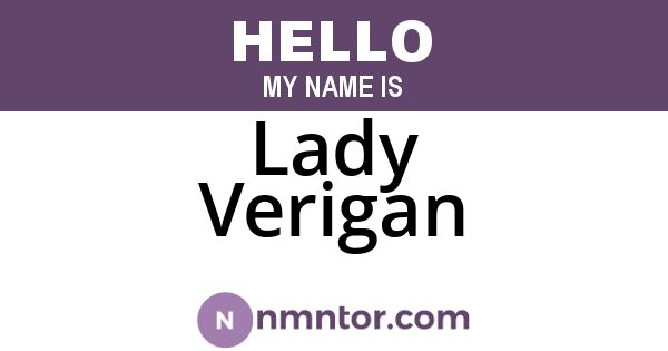 Lady Verigan