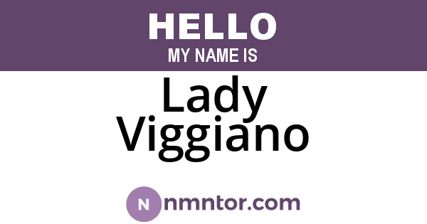 Lady Viggiano