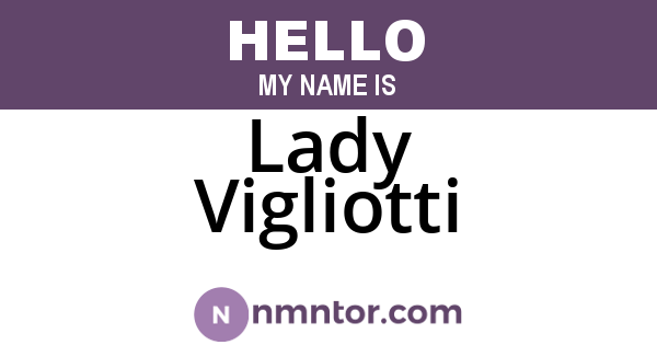Lady Vigliotti