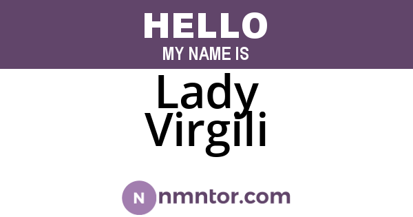 Lady Virgili