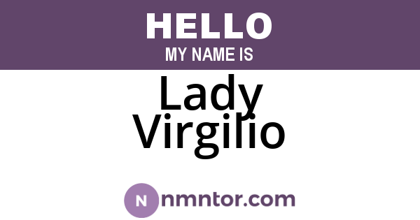 Lady Virgilio