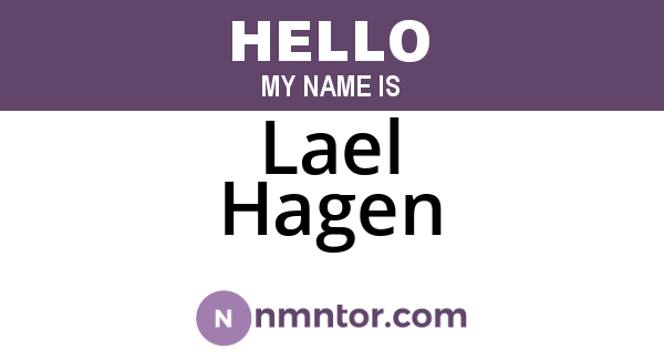 Lael Hagen