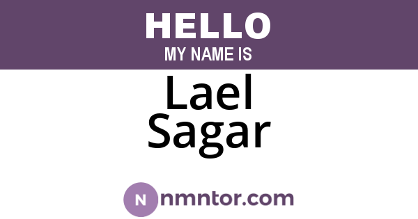 Lael Sagar