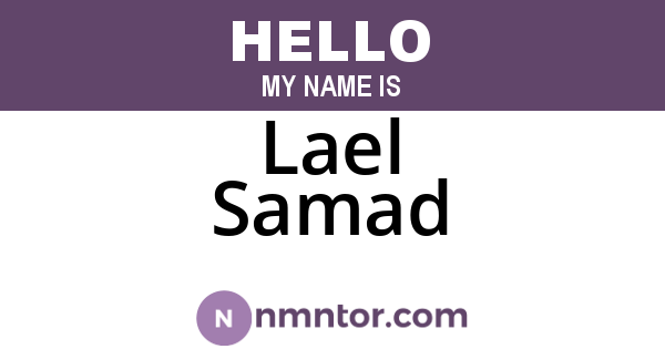 Lael Samad