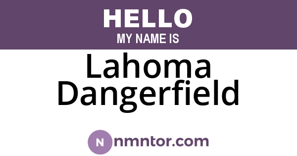 Lahoma Dangerfield