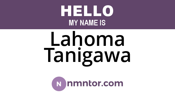 Lahoma Tanigawa