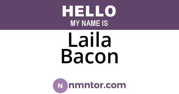 Laila Bacon