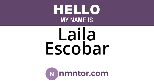 Laila Escobar