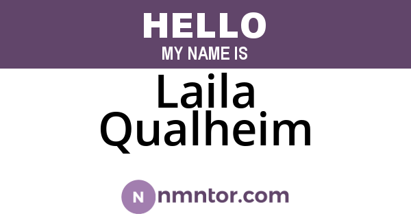 Laila Qualheim