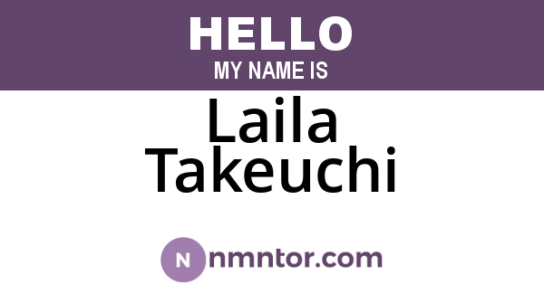Laila Takeuchi
