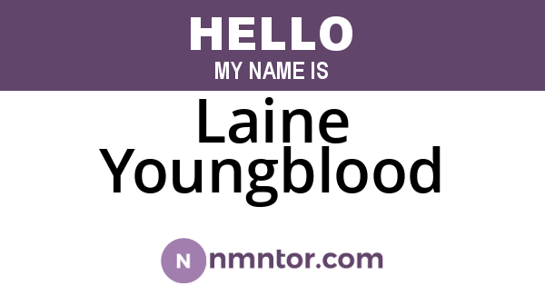 Laine Youngblood