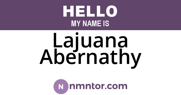 Lajuana Abernathy