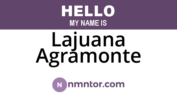 Lajuana Agramonte
