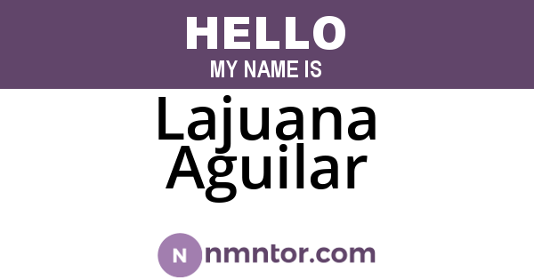 Lajuana Aguilar