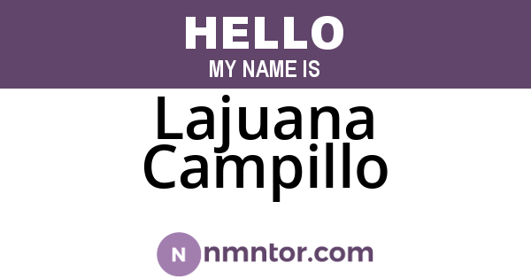 Lajuana Campillo