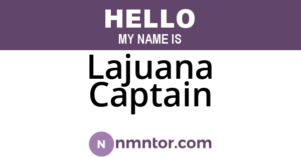Lajuana Captain