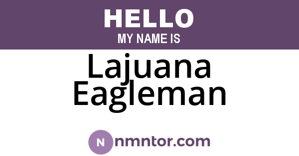 Lajuana Eagleman