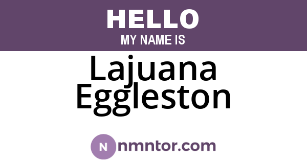 Lajuana Eggleston