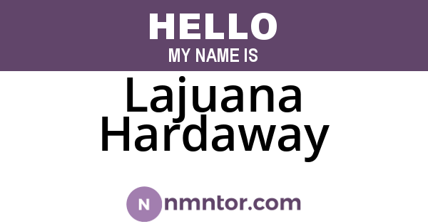Lajuana Hardaway