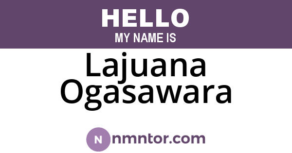 Lajuana Ogasawara